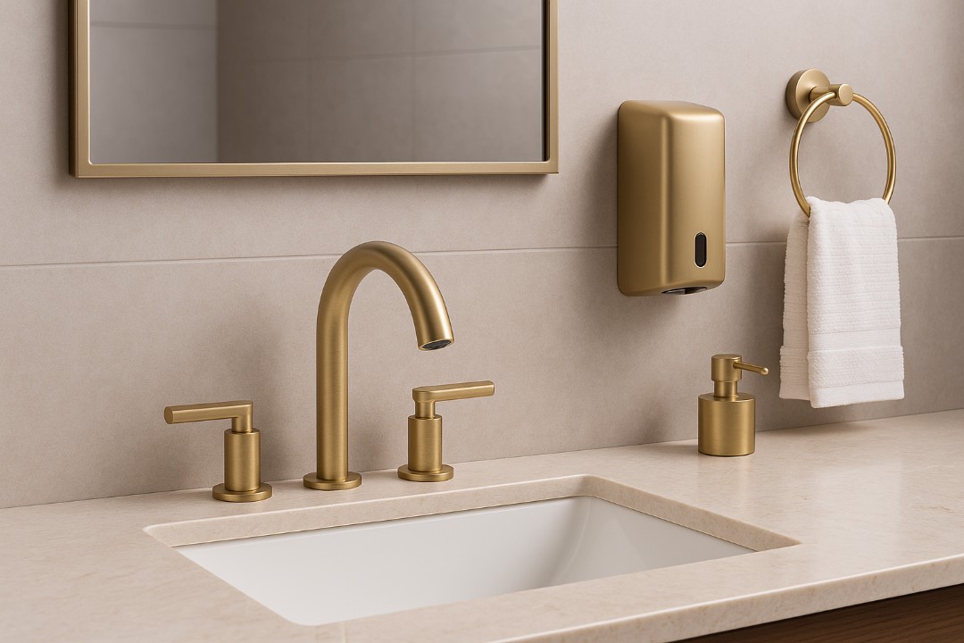 Collections of Faucets, Soap Dispensers and Accessories