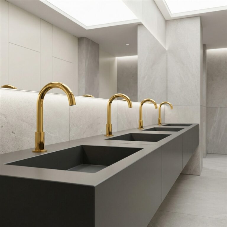 Read more about the article Guide to Commercial Touchless Faucets