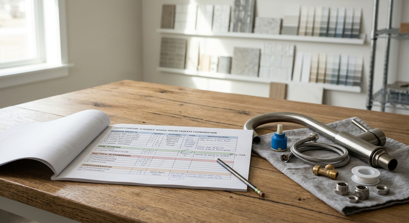 Read more about the article One Fixture Schedule, Five Trades: Coordinating Whole-House Faucets
